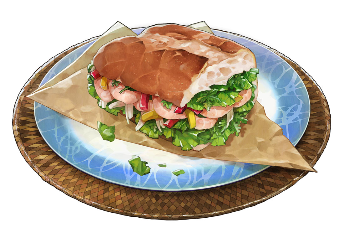 Fisherman's Sandwich Art from Harvestella
