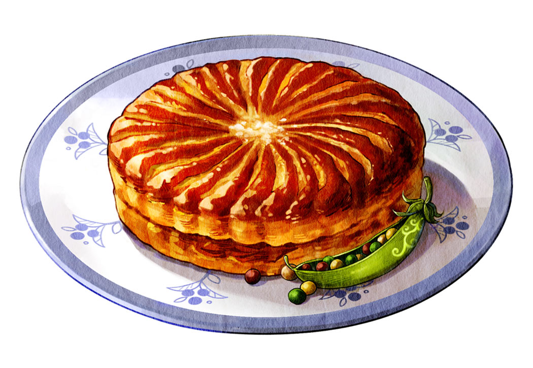 Lethe Egg King Cake Art from Harvestella