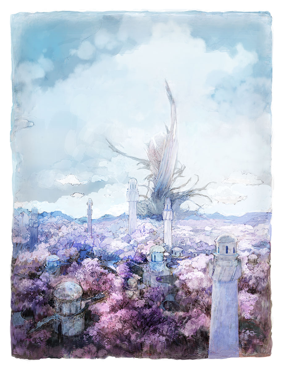 Spring Key Art from Harvestella