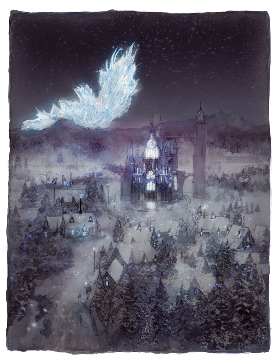 Winter Seaslight Quietus Art from Harvestella