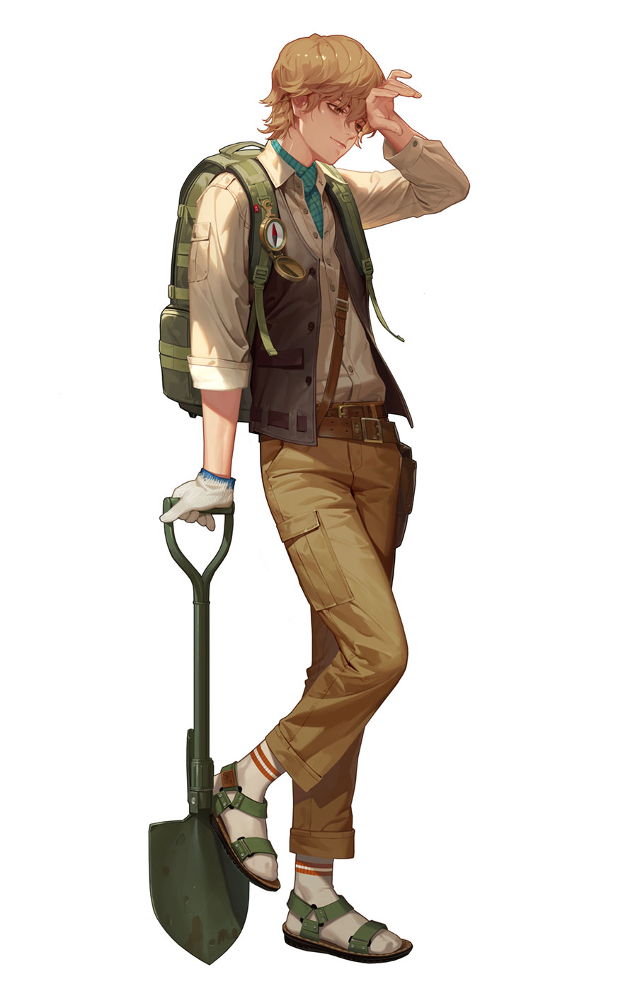 Archaeologist Arda Art from Immortal Soul: Black Survival
