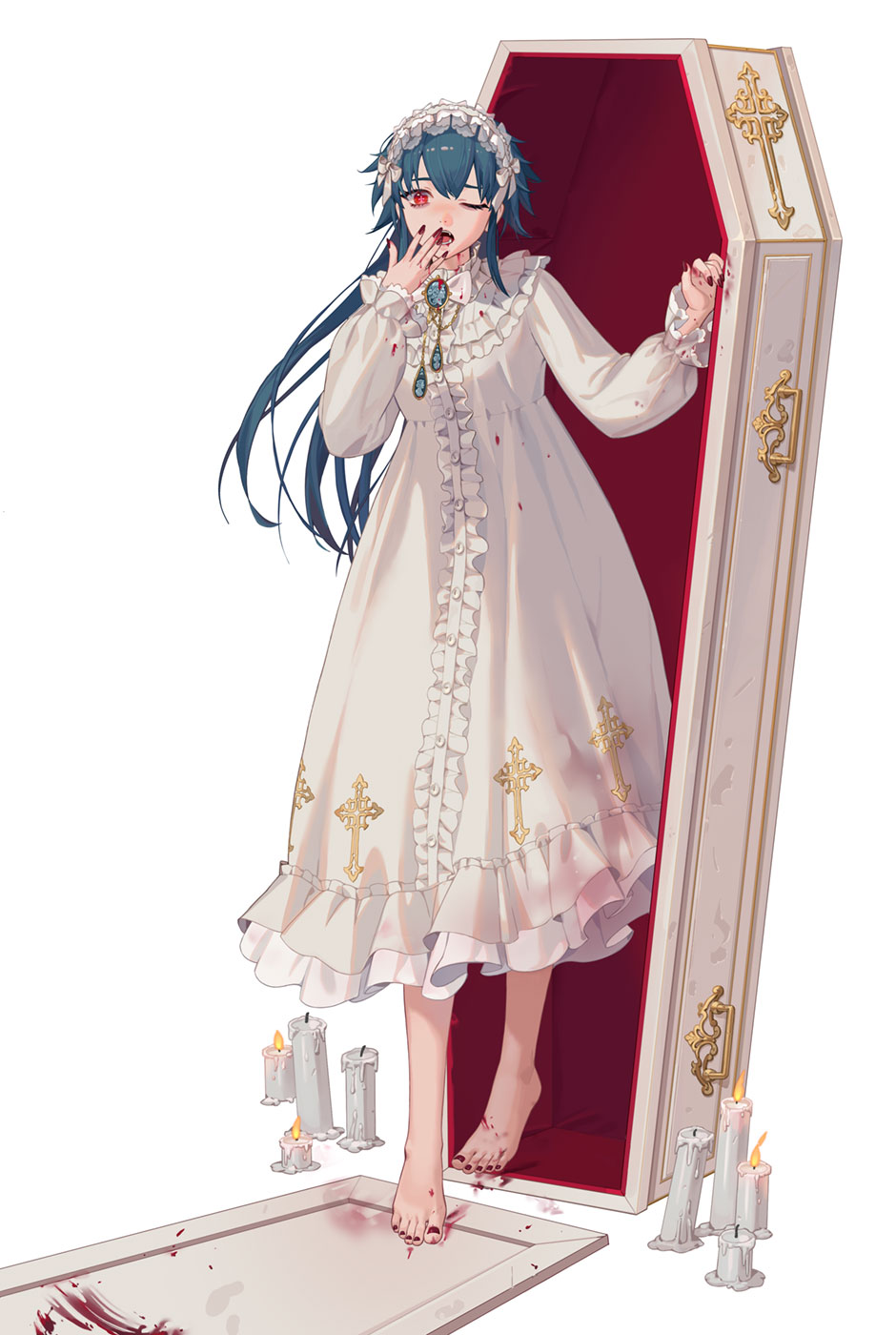 Awakened Vampire Bianca Art from Immortal Soul: Black Survival