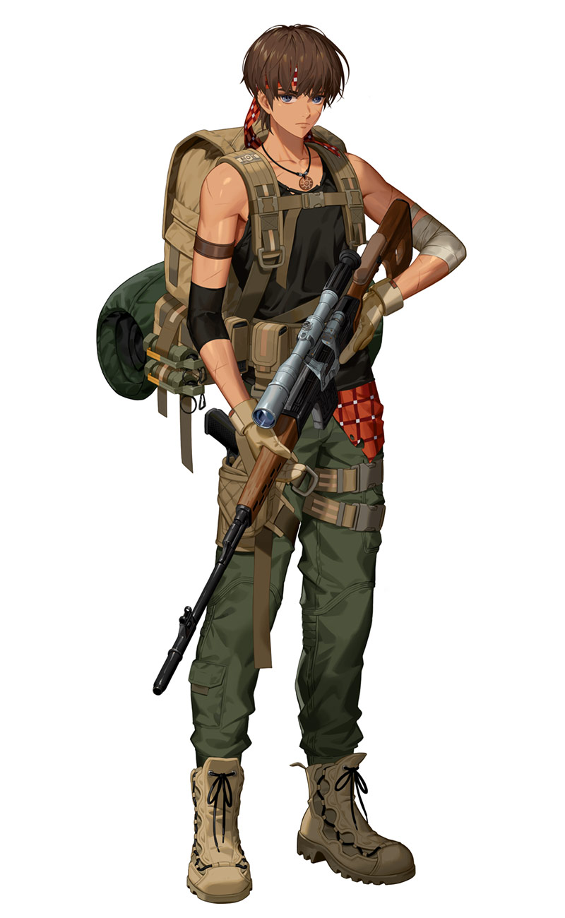Brothers-in-arms Isol Art from Immortal Soul: Black Survival