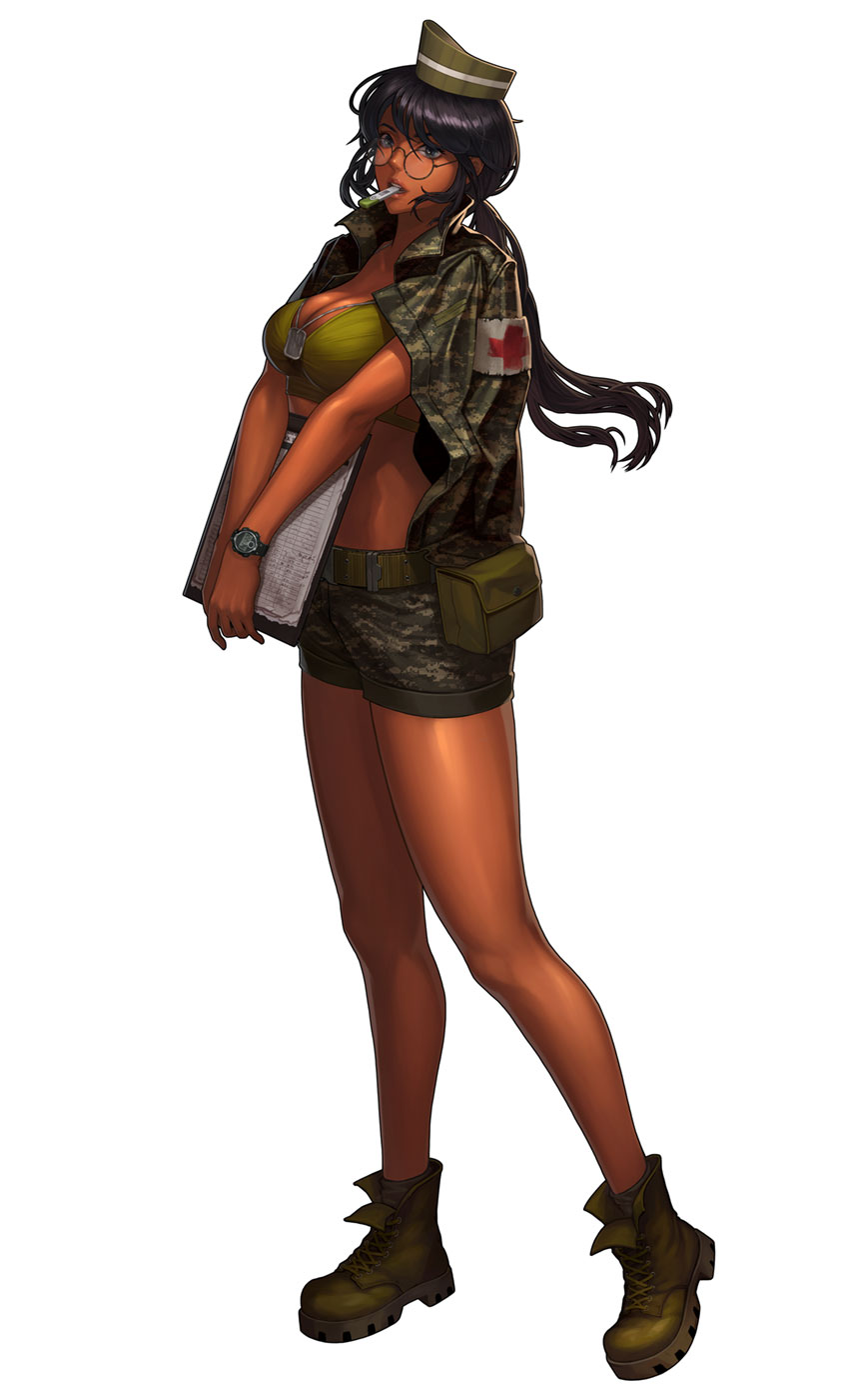 Combat Medic Cathy Art from Immortal Soul: Black Survival