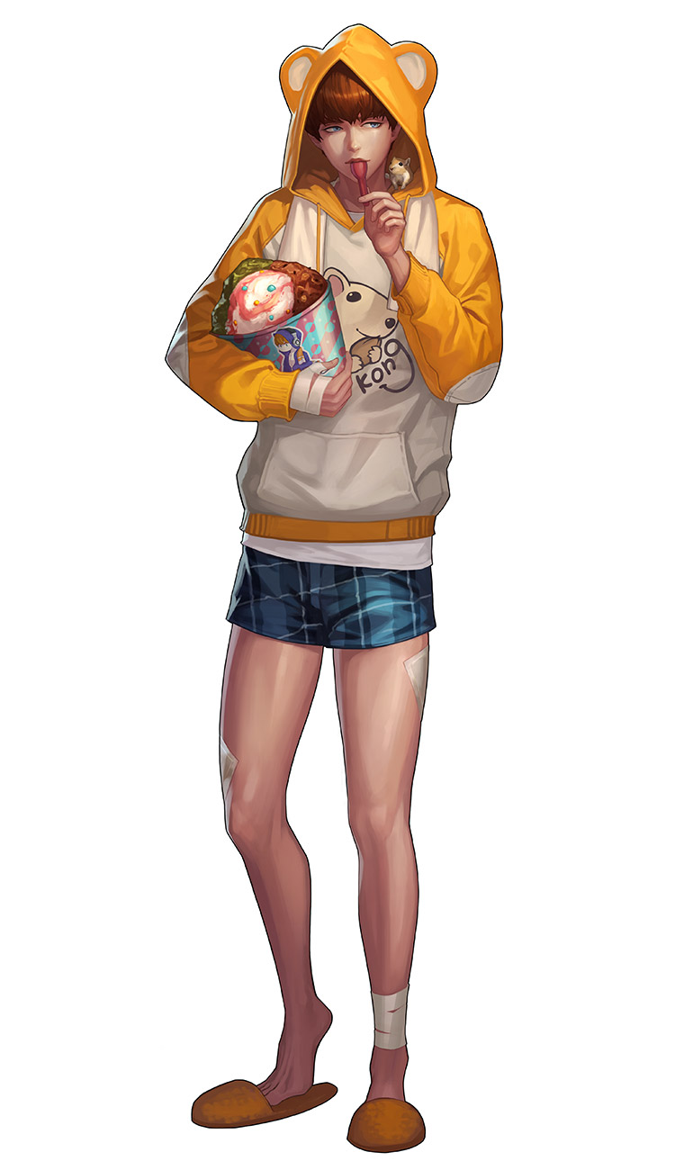 Couch Potato Leon Art from Immortal Soul: Black Survival