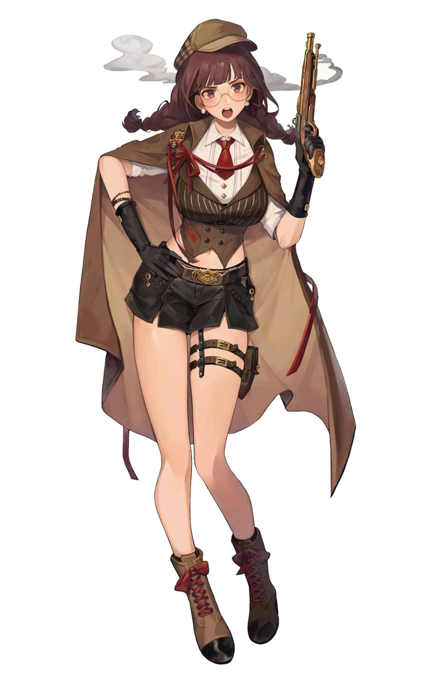 Detective Aya Art from Immortal Soul: Black Survival