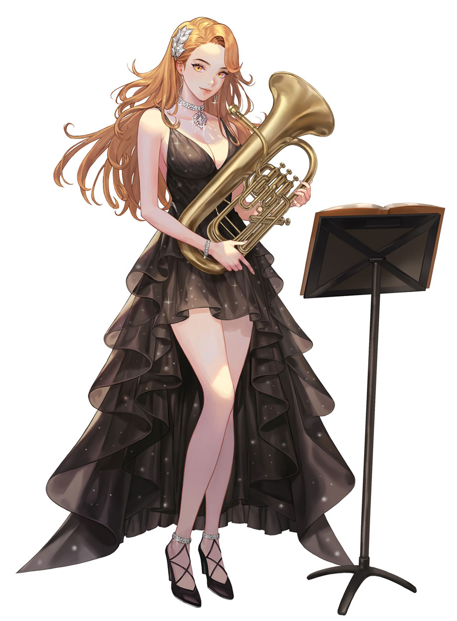 Euphonium Jenny Art from Immortal Soul: Black Survival