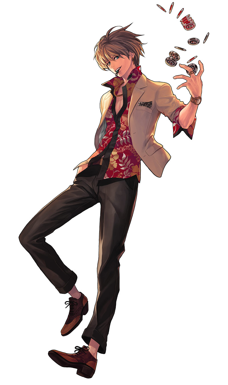 Gambler JP Art from Immortal Soul: Black Survival