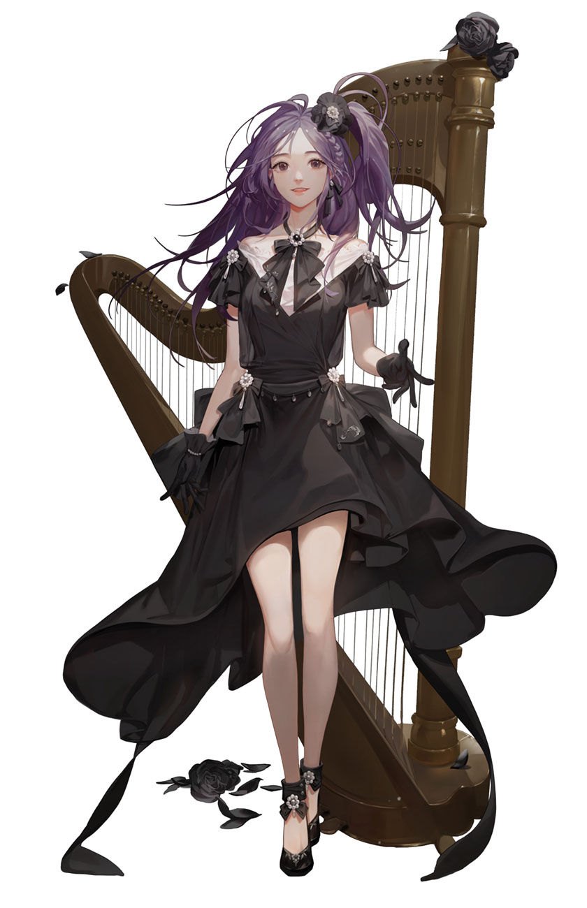 Harp Hyejin Art from Immortal Soul: Black Survival