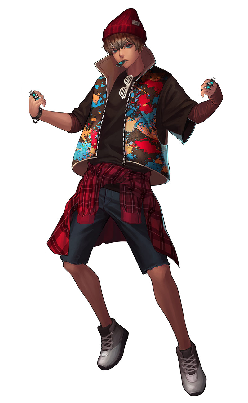 Kid JP Art from Immortal Soul: Black Survival