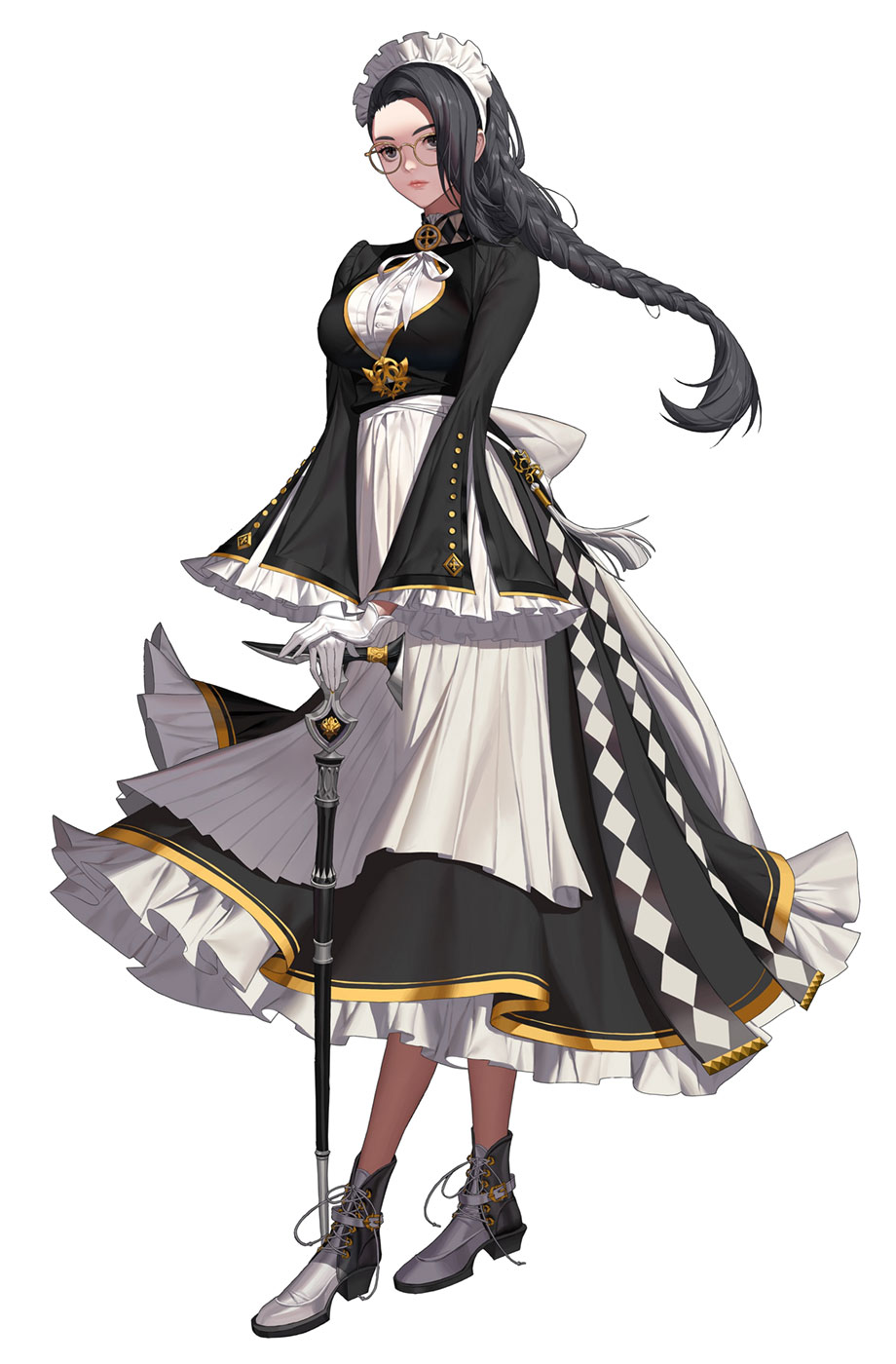 Maid Adela Art from Immortal Soul: Black Survival