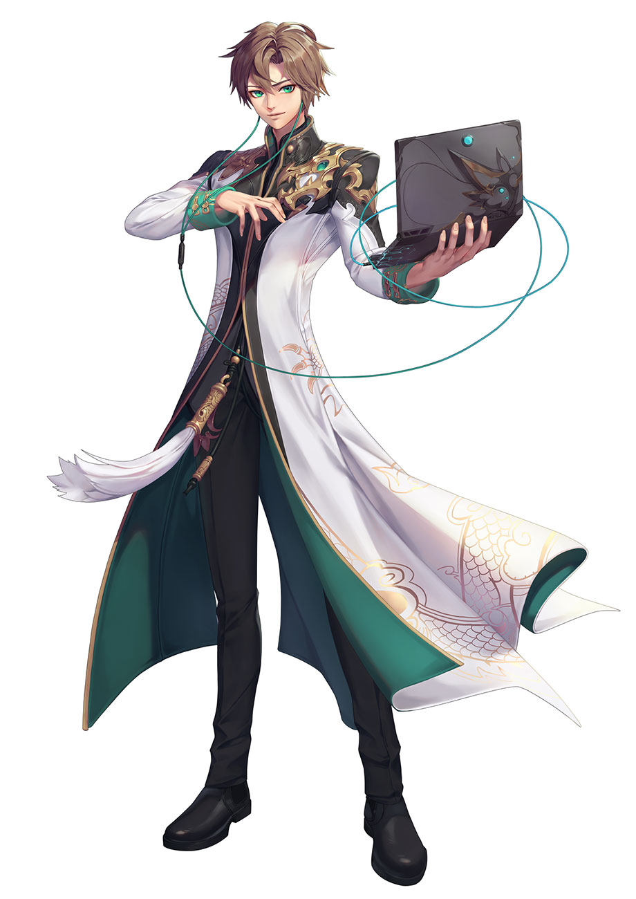 New Year's Hacker JP Art from Immortal Soul: Black Survival