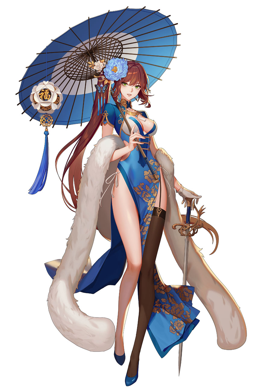 New Year's Swordsman Fiora Art from Immortal Soul: Black Survival