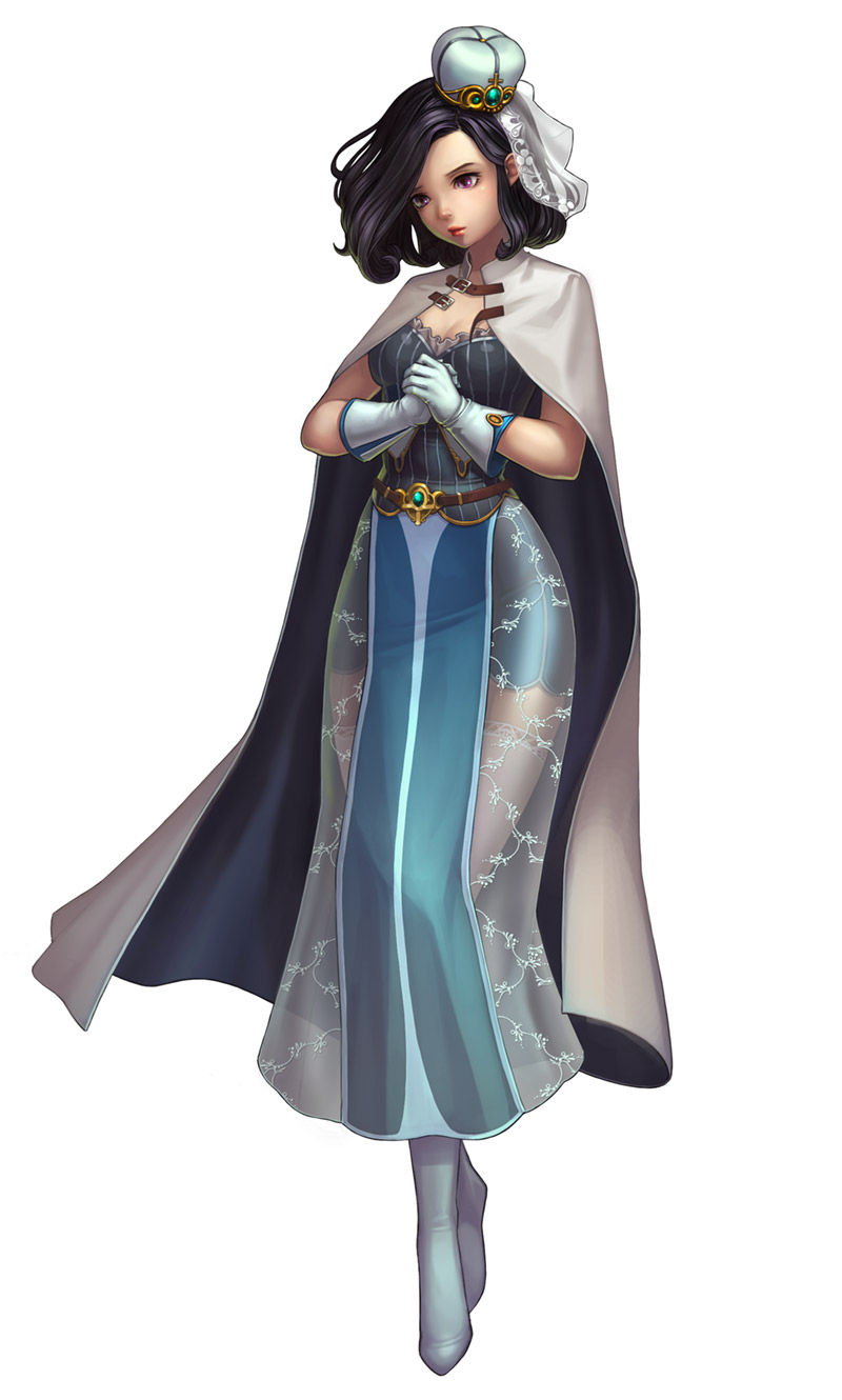 Nun Hyejin Art from Immortal Soul: Black Survival