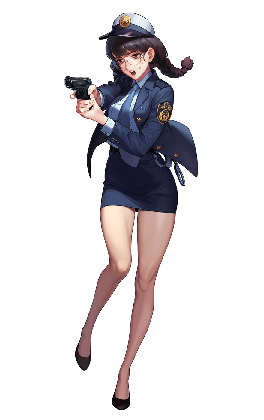 Officer Aya Art from Immortal Soul: Black Survival