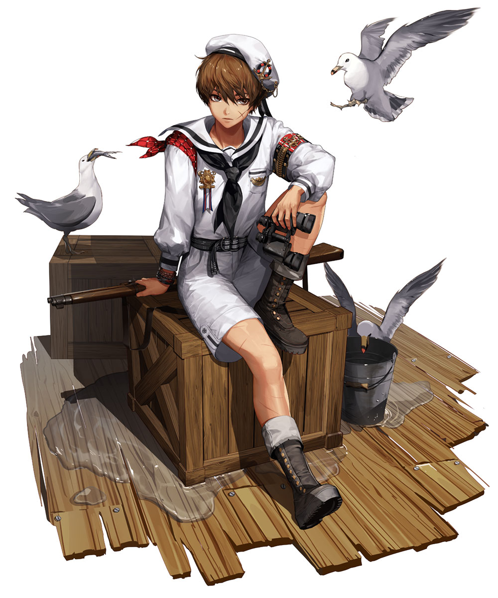 Sailor Isol Art from Immortal Soul: Black Survival