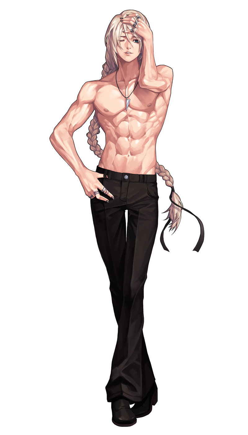 Shirtless Camilo Art from Immortal Soul: Black Survival