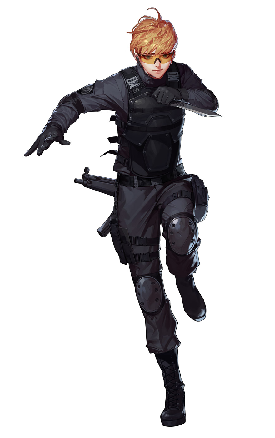 Special Agent Alex Art from Immortal Soul: Black Survival