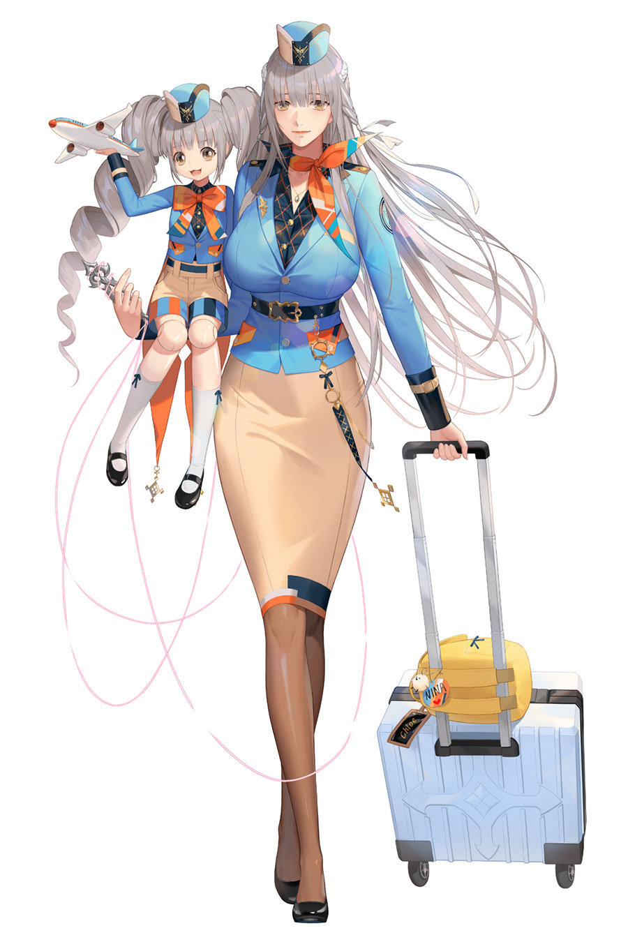 Stewardess Chloe Art from Immortal Soul: Black Survival