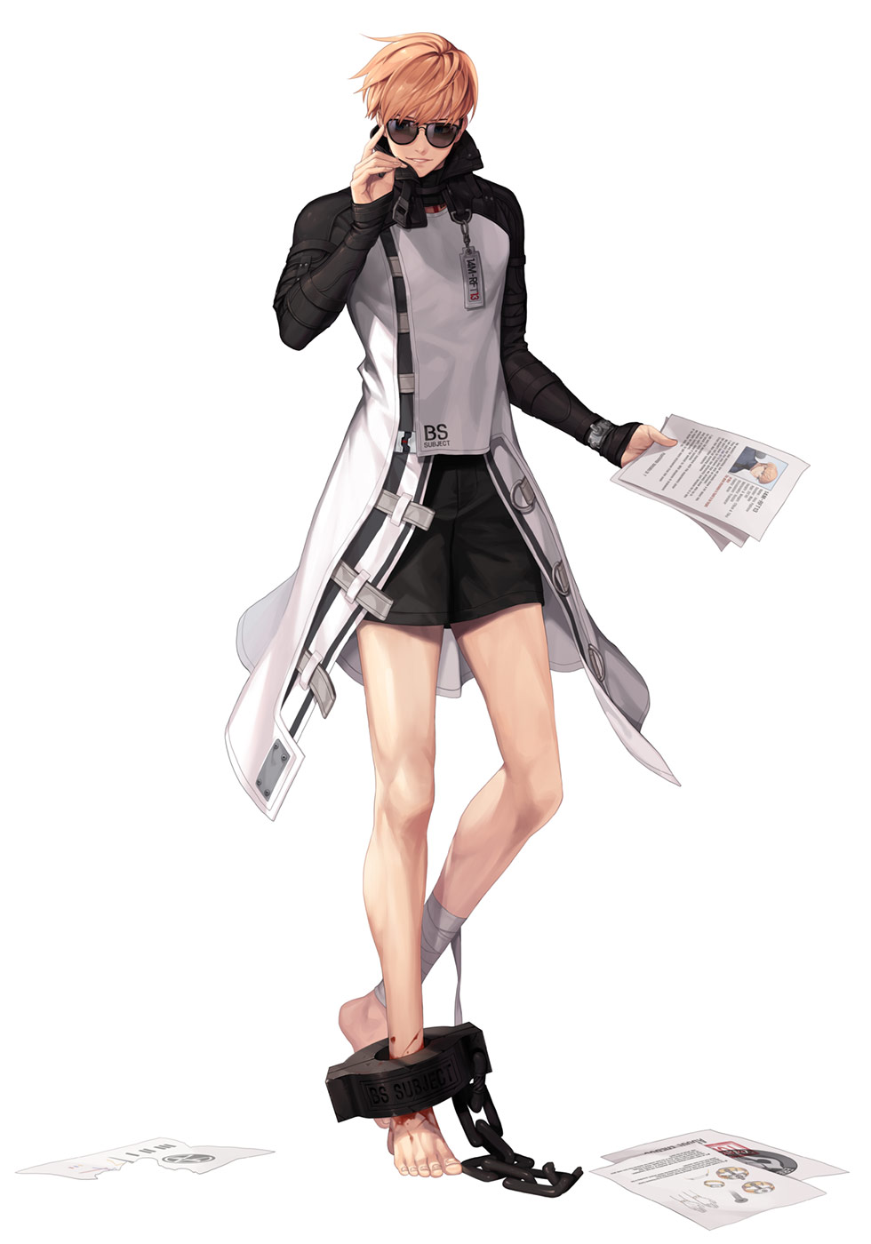 Test Subject Alex Alt Art from Immortal Soul: Black Survival