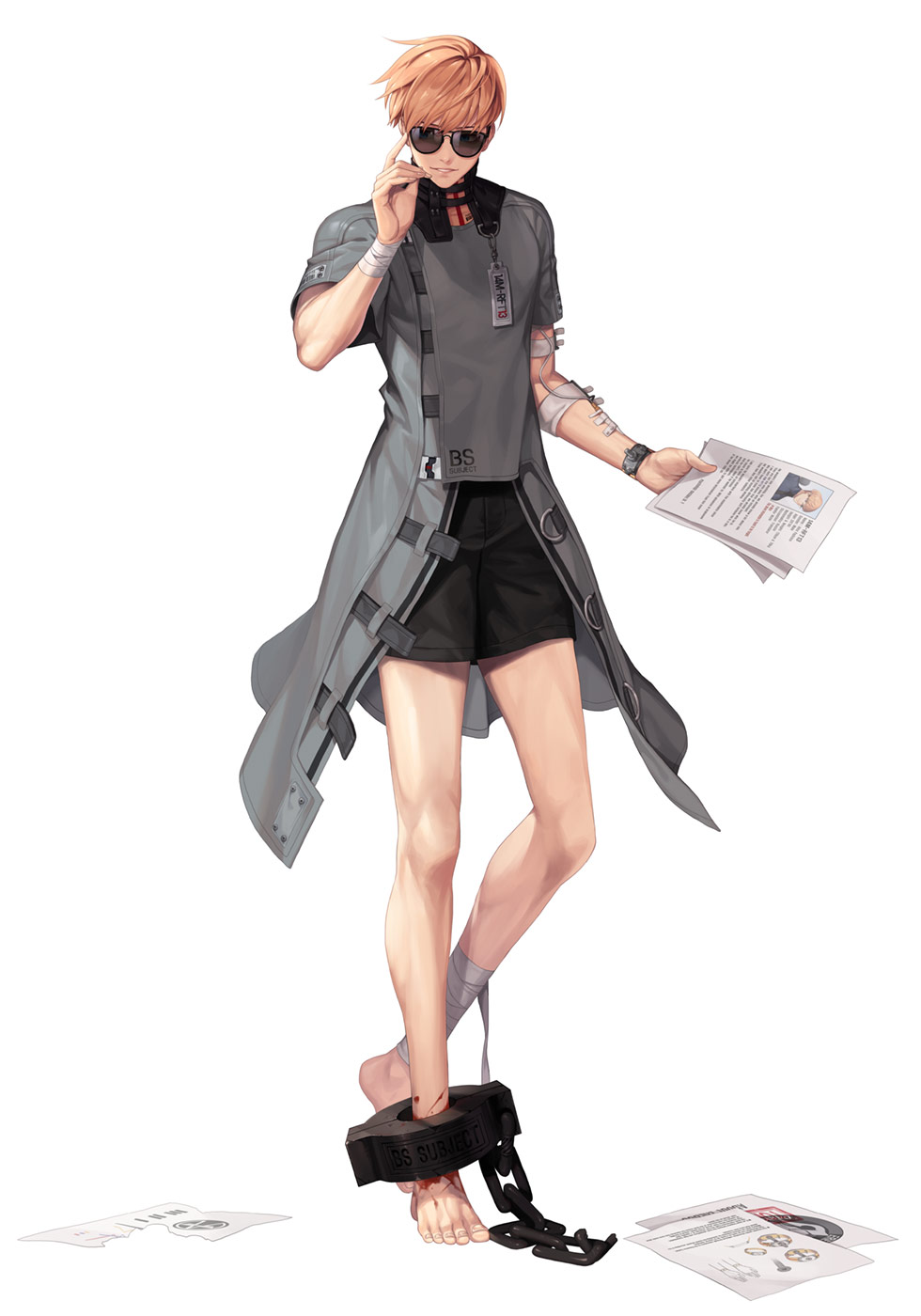 Test Subject Alex Art from Immortal Soul: Black Survival