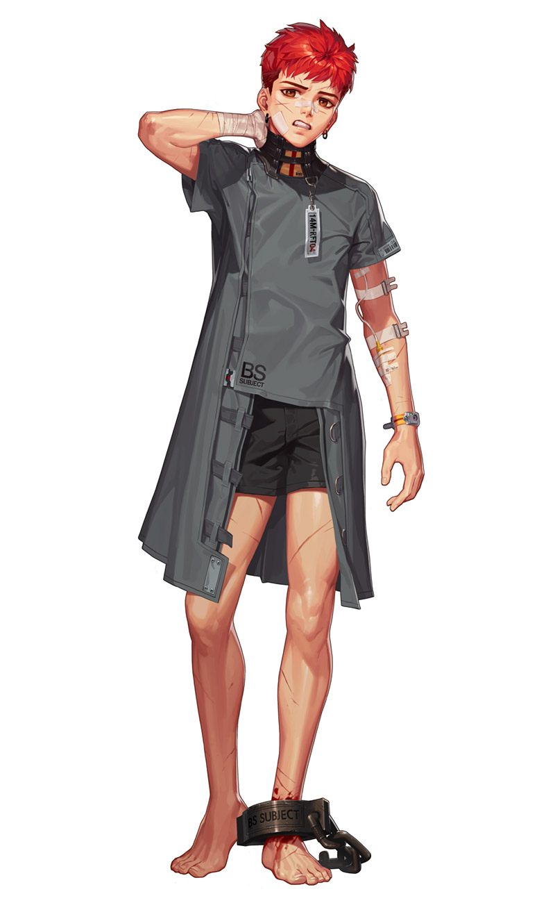 Test Subject HyunWoo Art from Immortal Soul: Black Survival