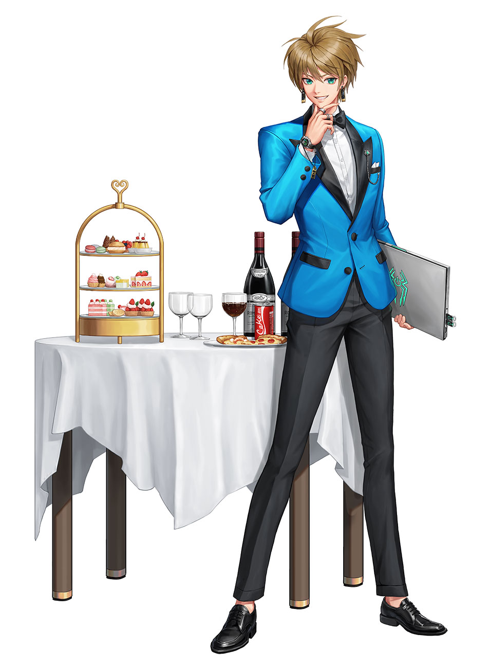 Waiter JP Art from Immortal Soul: Black Survival