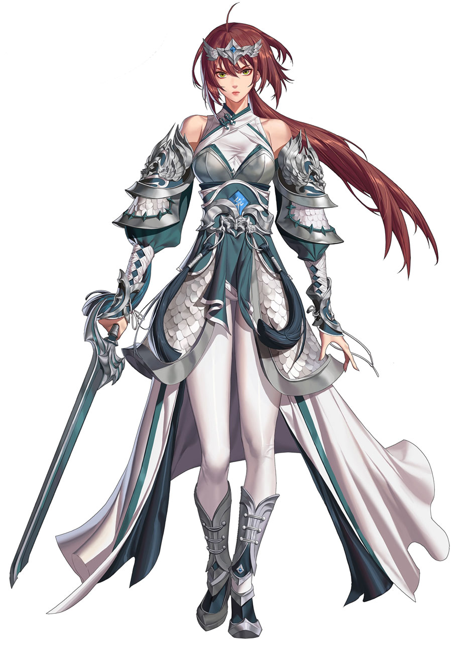 Zhao Yun Fiora Art from Immortal Soul: Black Survival