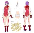 Athena Asamiya Concept Art