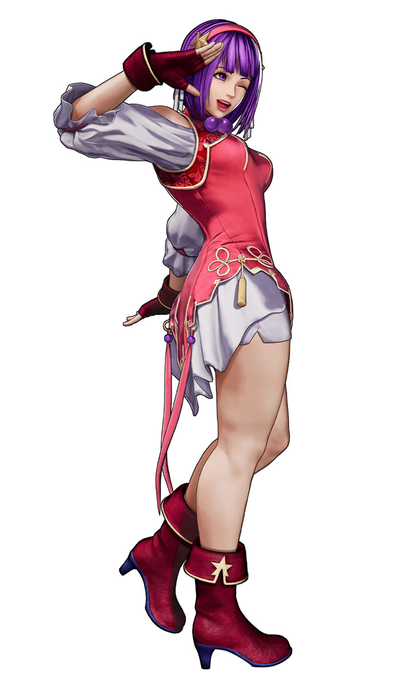 Athena Asamiya Art from The King of Fighters XV