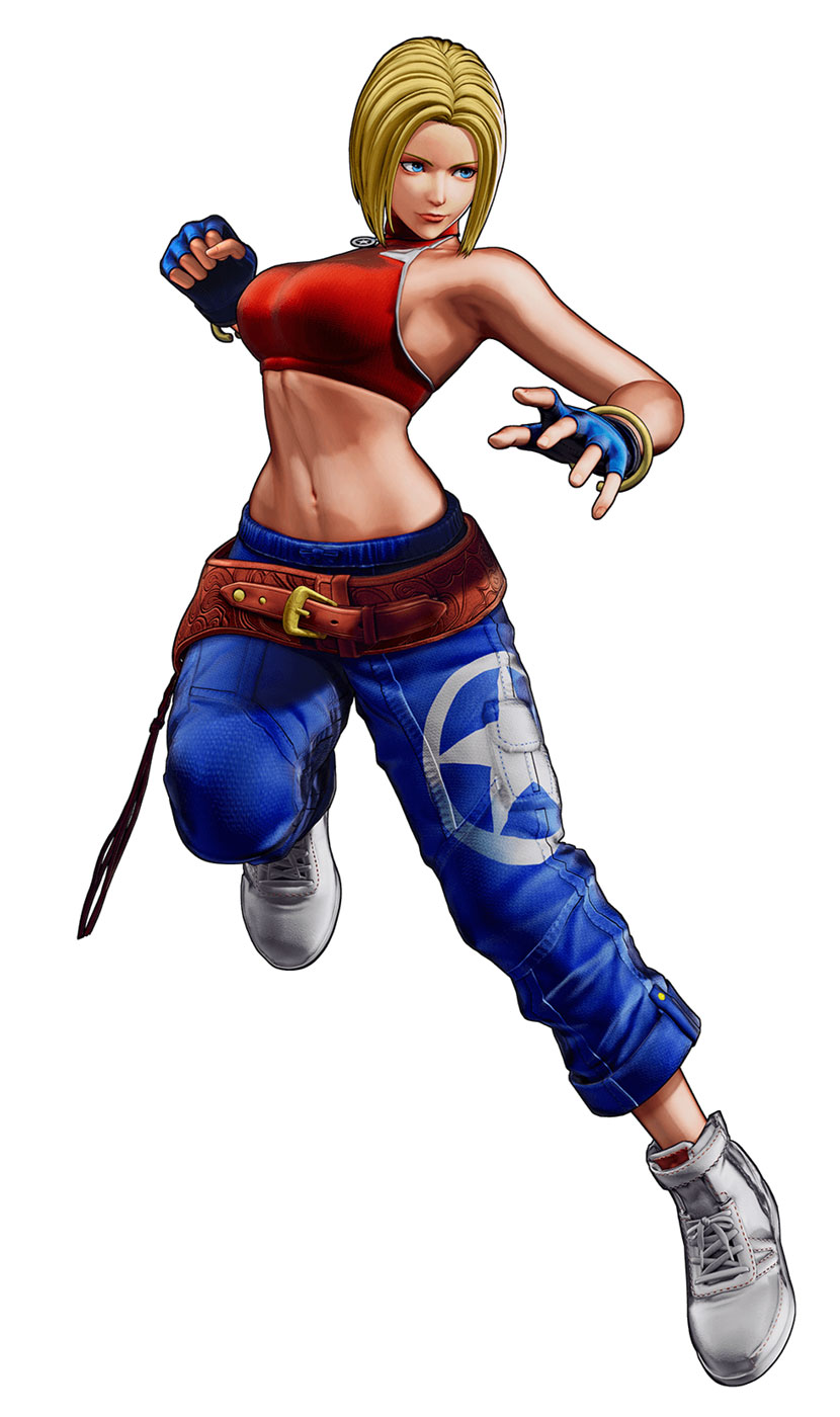 Blue Mary Art from The King of Fighters XV