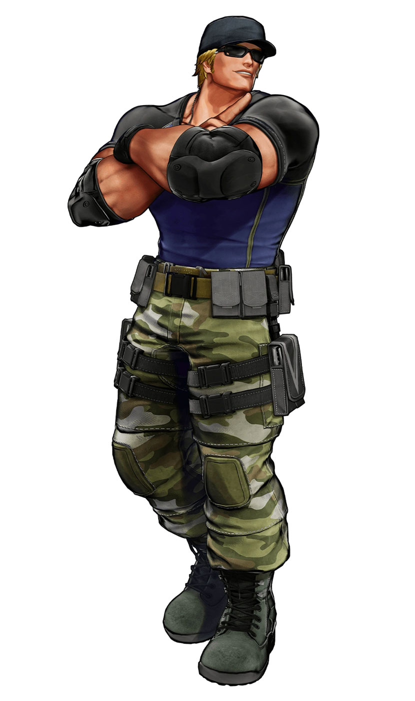 Clark Still Art from The King of Fighters XV