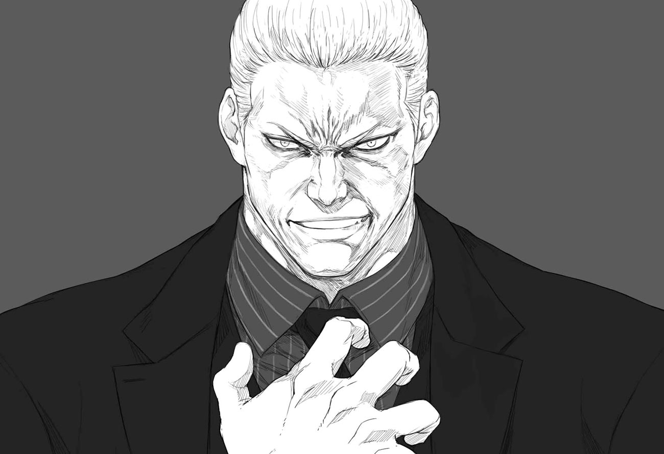 Geese Howard Sketch from The King of Fighters XV