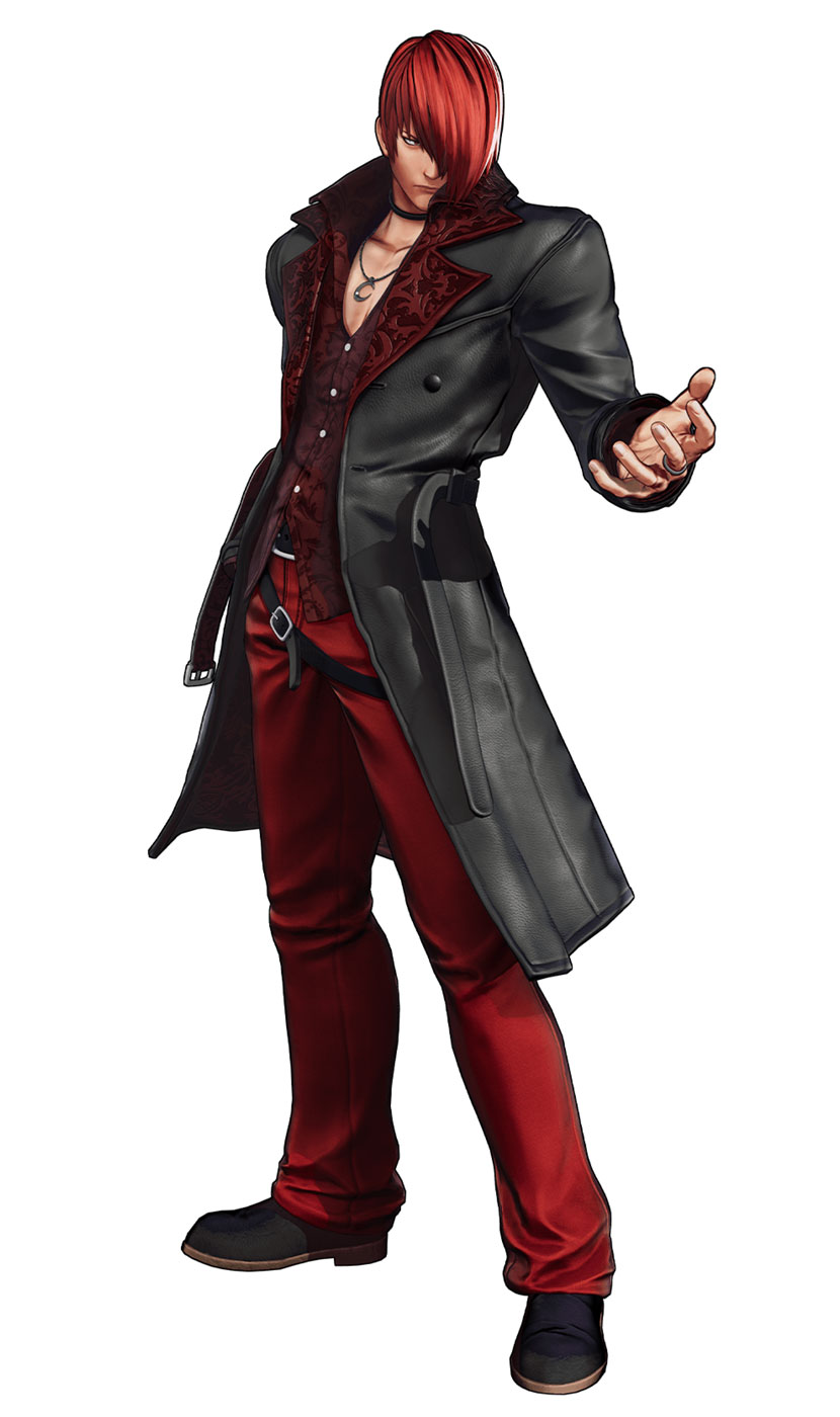 Iori Yagami Art from The King of Fighters XV