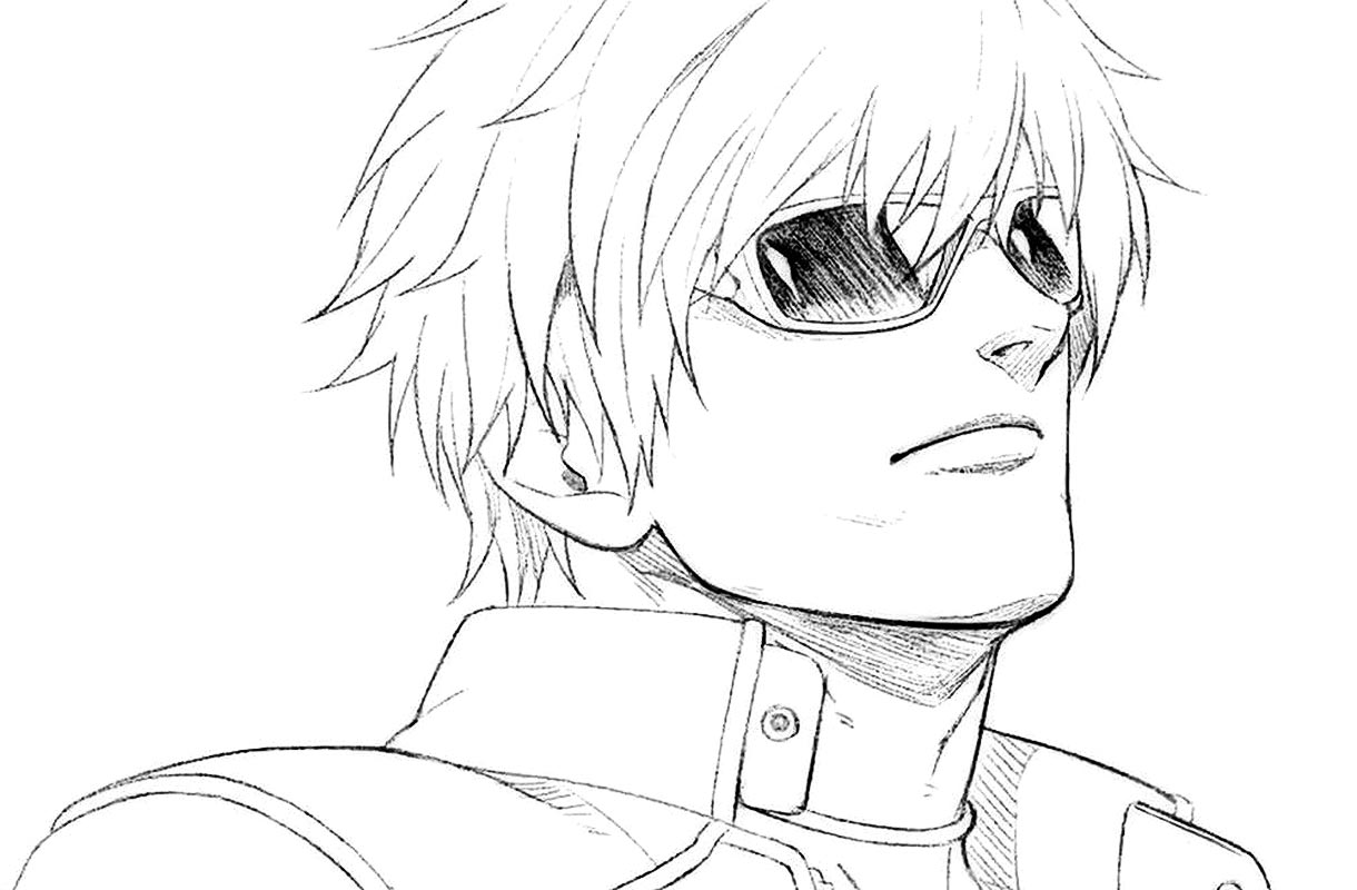 K' Teaser Sketch from The King of Fighters XV