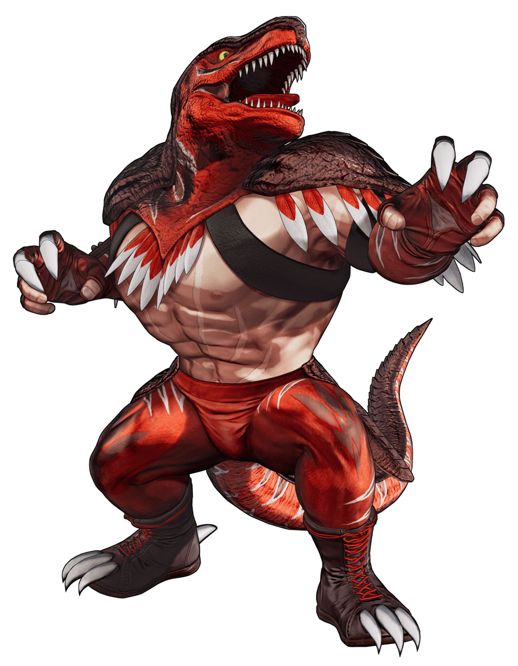 King of Dinosaurs Art from The King of Fighters XV