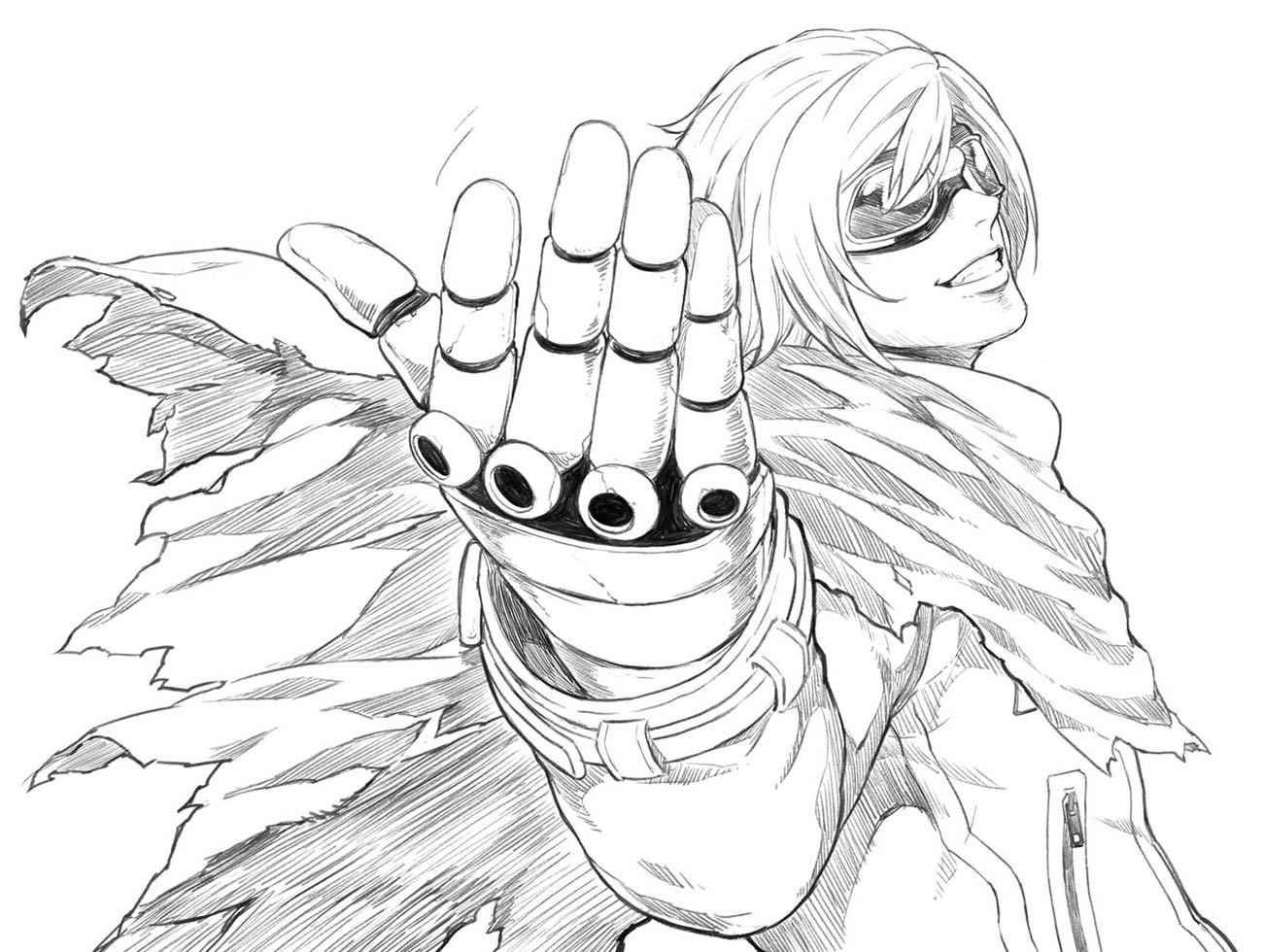 Krohnen McDougall Sketch from The King of Fighters XV