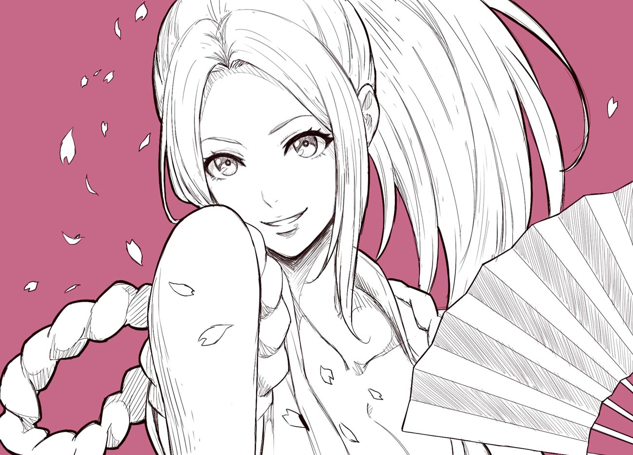 Mai Shiranui Sketch from The King of Fighters XV