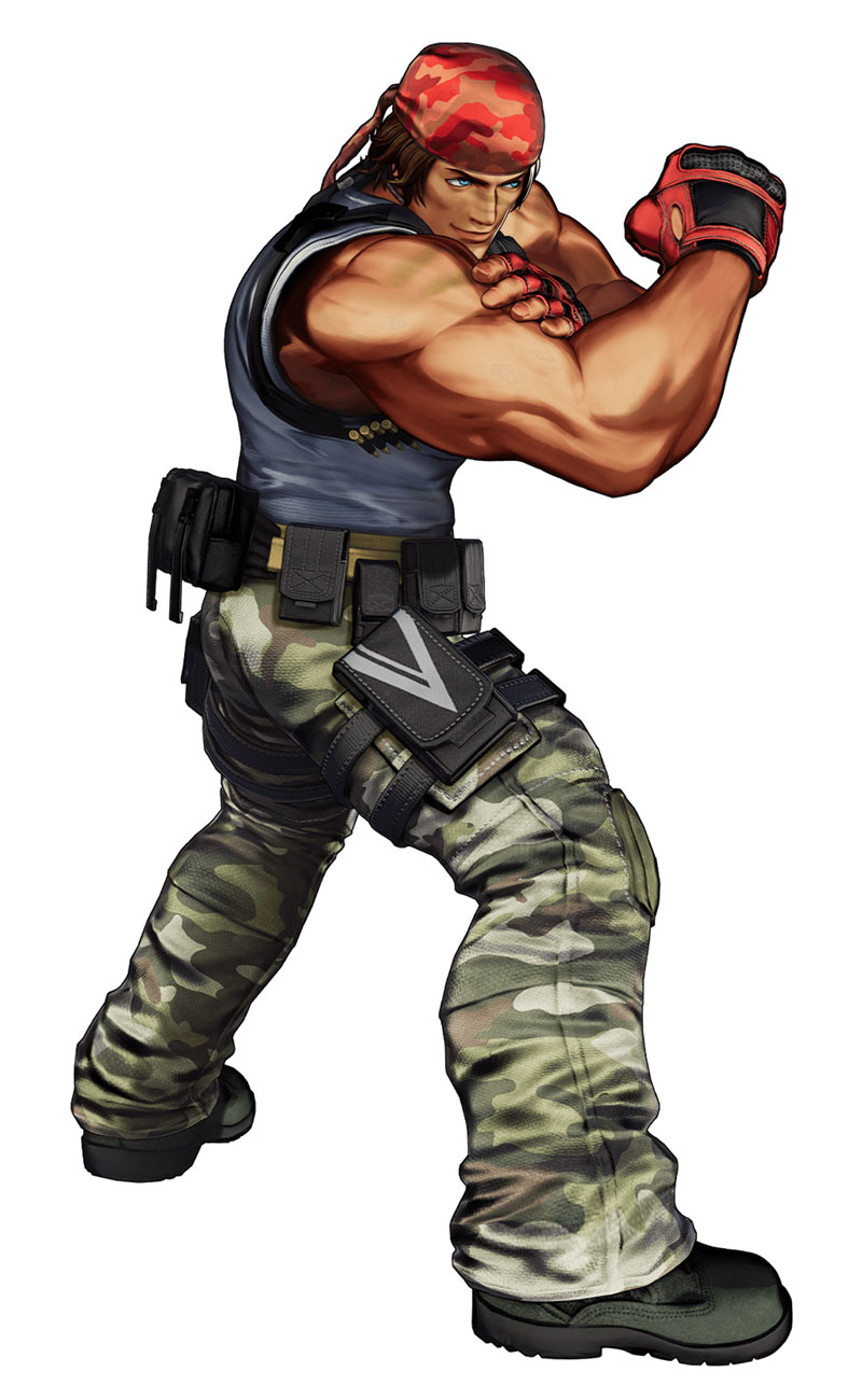 Ralf Jones Art from The King of Fighters XV