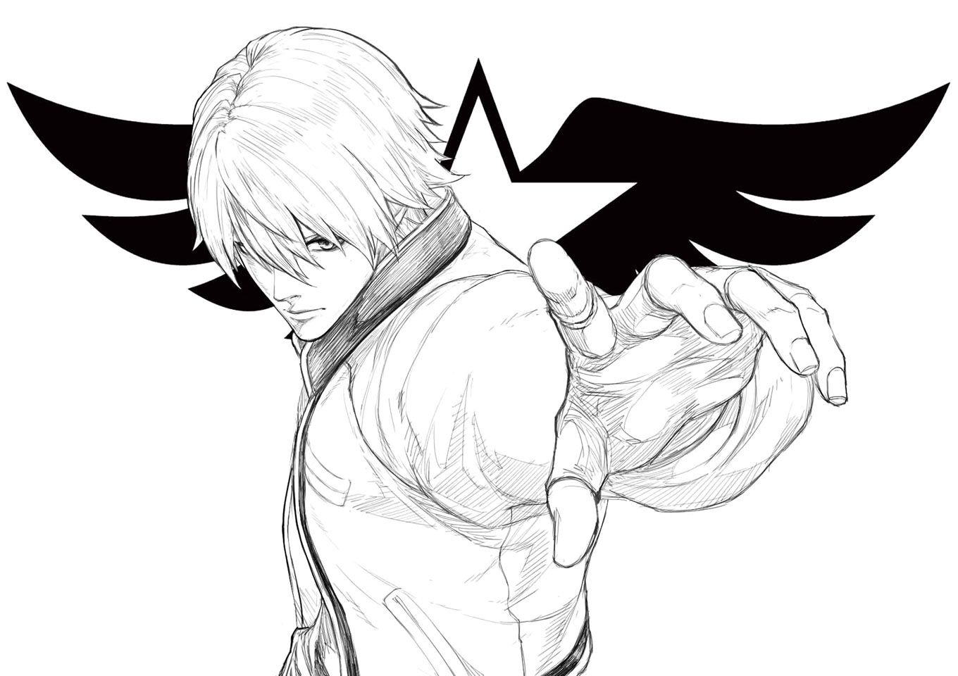Rock Howard Sketch from The King of Fighters XV