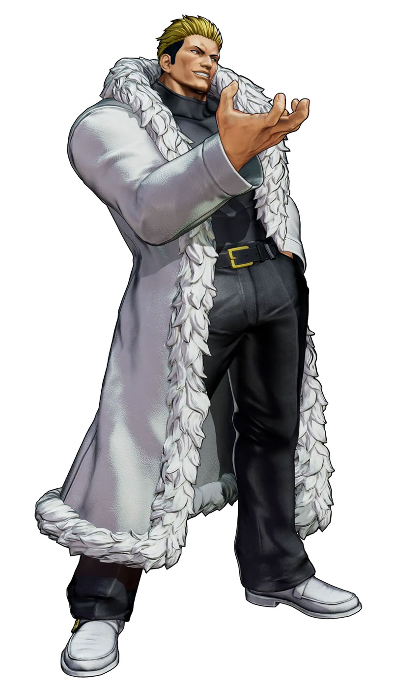 Ryuji Yamazaki Art from The King of Fighters XV