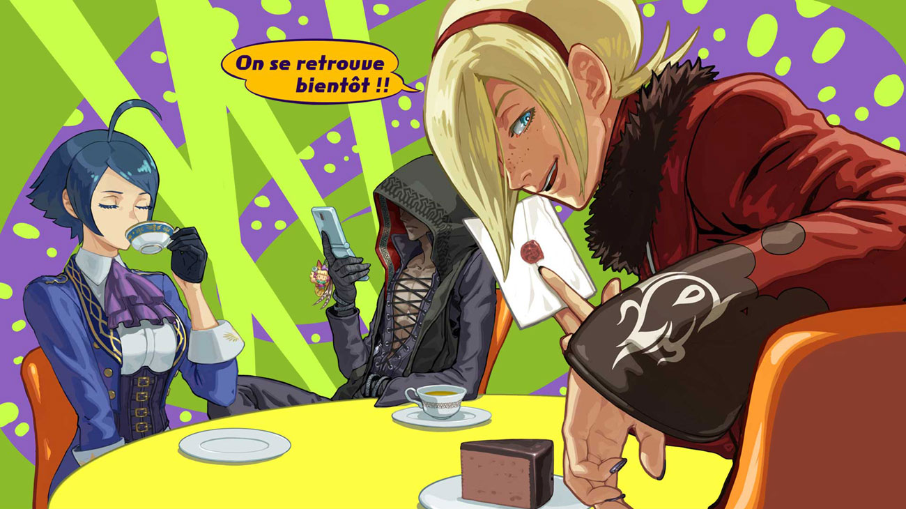 Team Ash Art by Eisuke Ogura from The King of Fighters XV