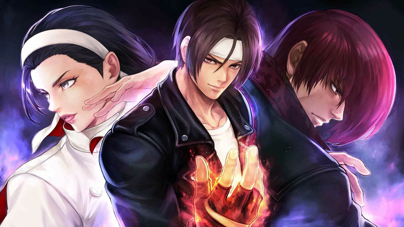 Team Sacred Treasures Art by Tomohiro Nakata from The King of Fighters XV