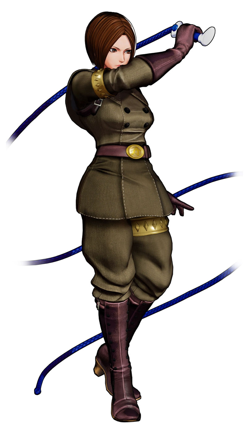 Whip Art from The King of Fighters XV