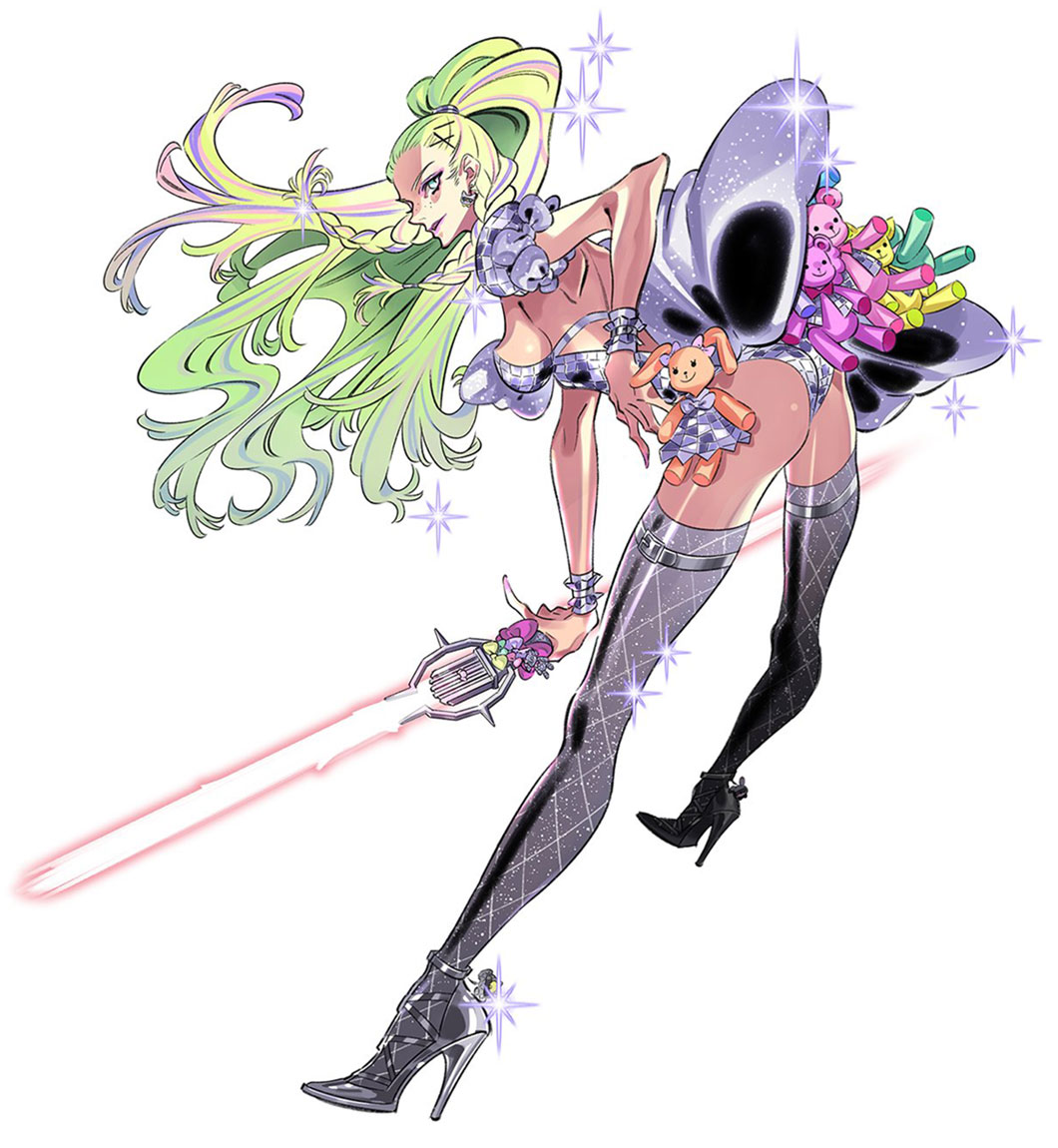Kimmy Love Art by Mari Shimazaki from No More Heroes III