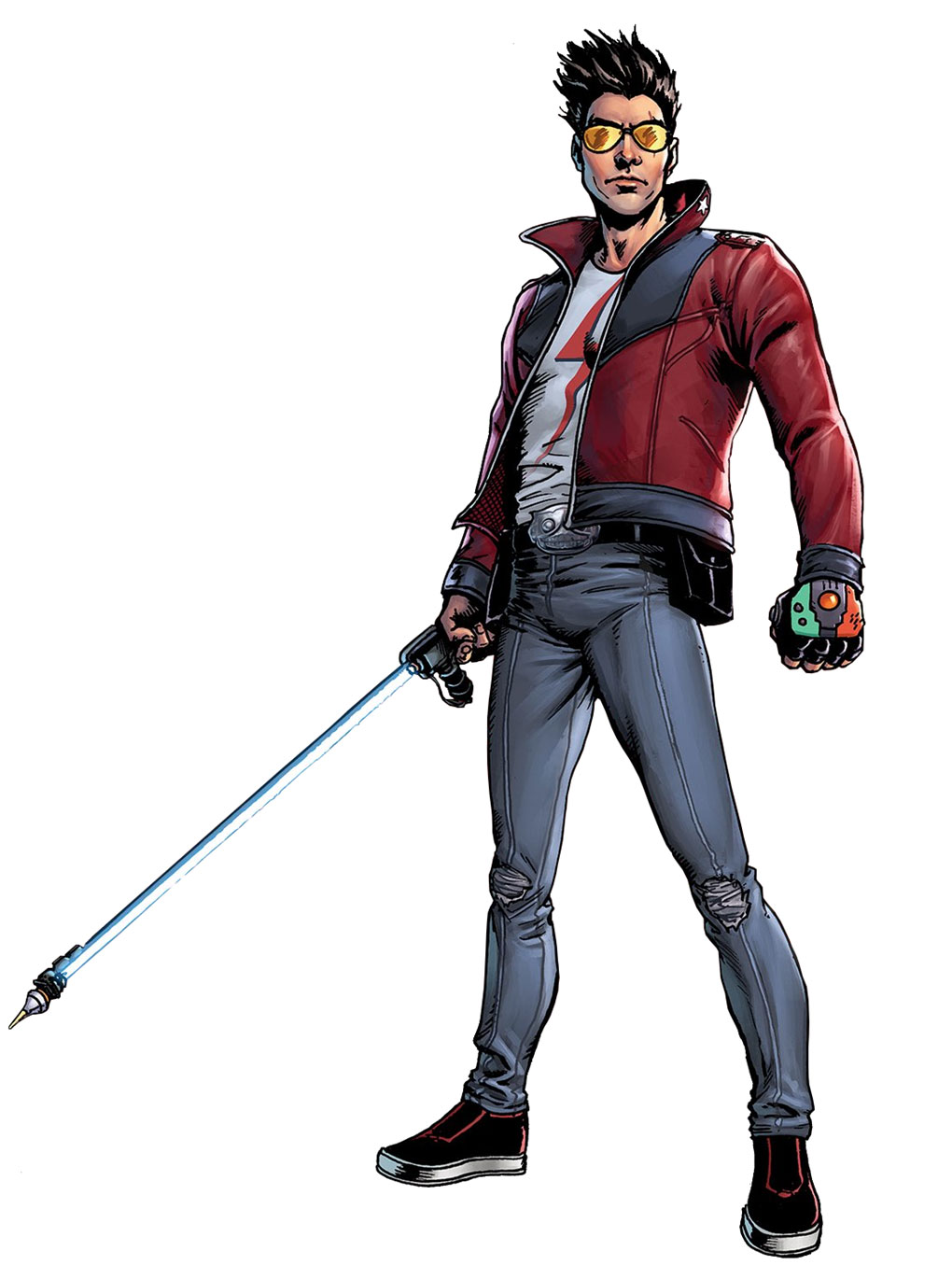 Travis Touchdown Art from No More Heroes III