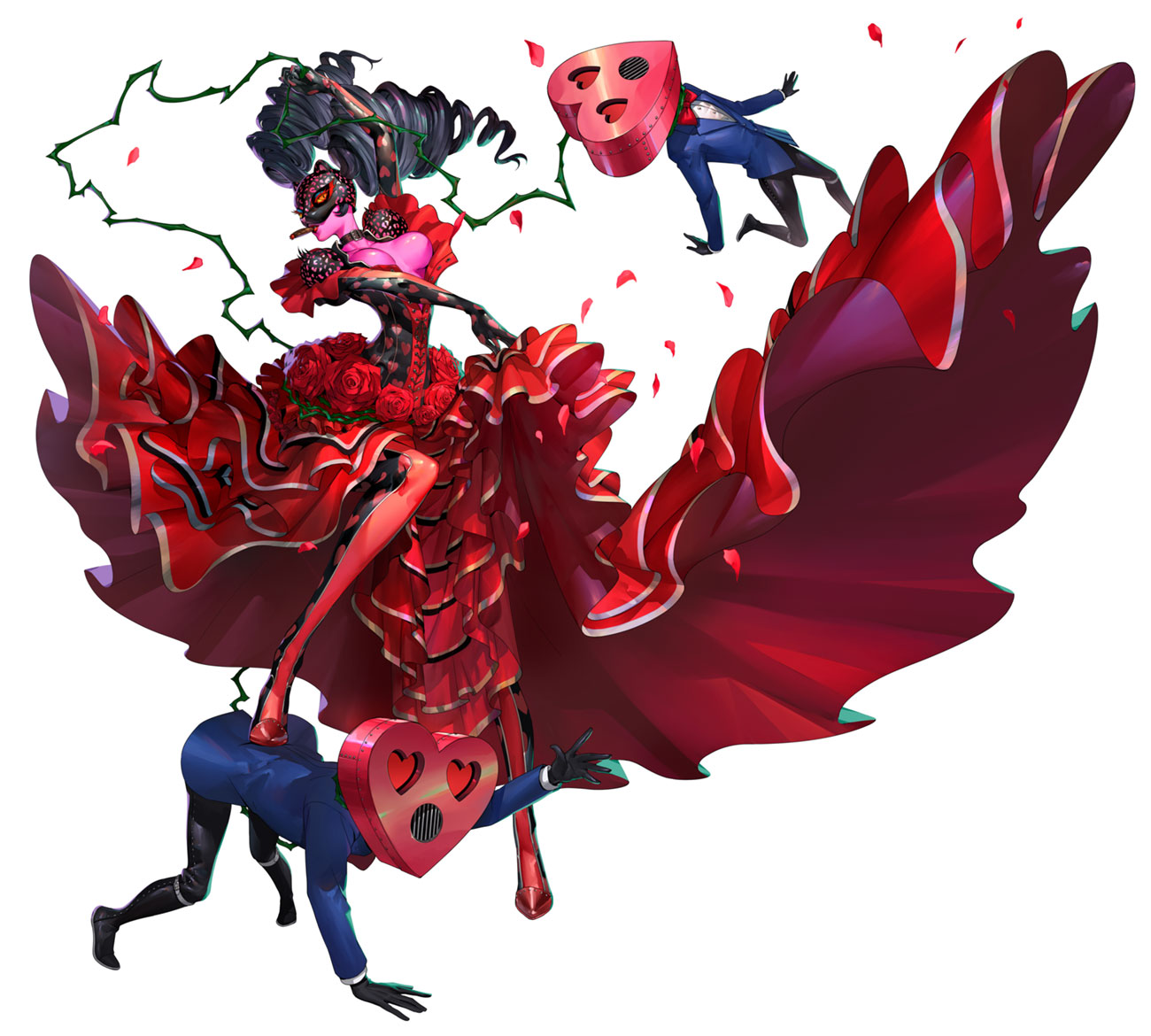 Carmen Art from Persona 5 Strikers