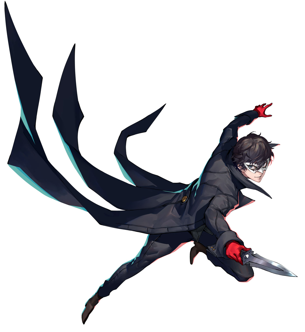 Protagonist Art from Persona 5 Strikers