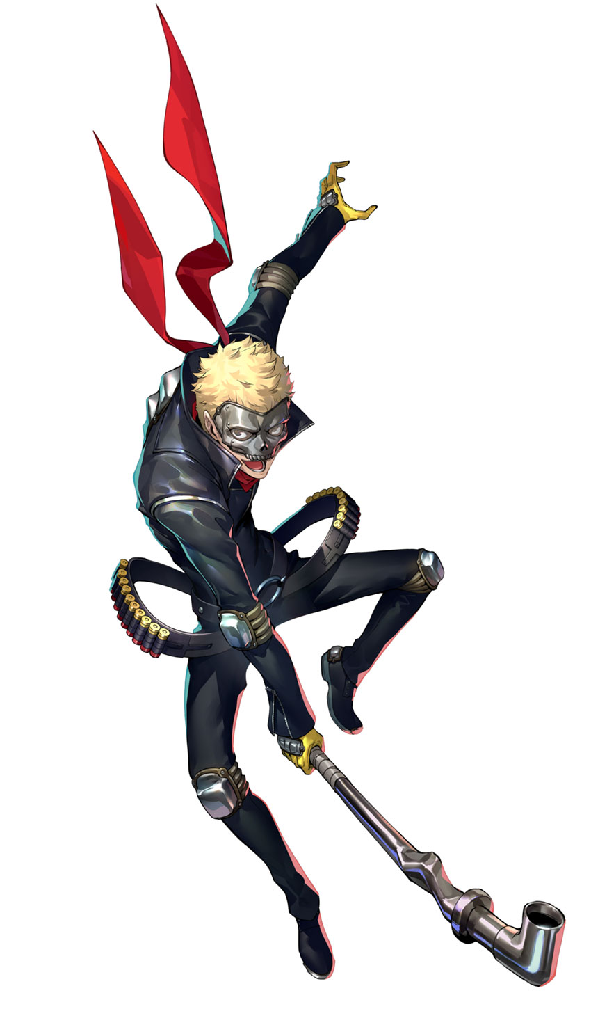 Ryuji Sakamoto Art from Persona 5 Strikers
