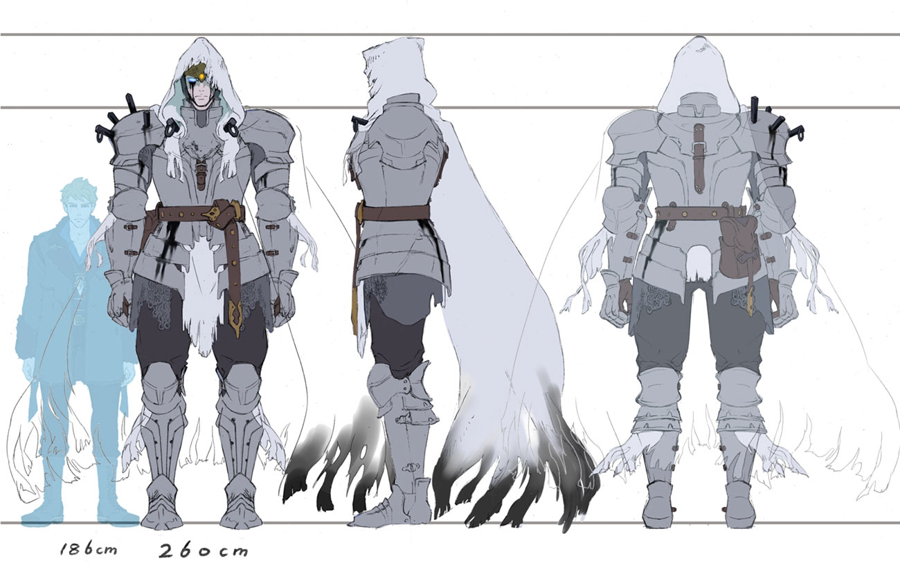 Demna Concept Art from Penny Blood